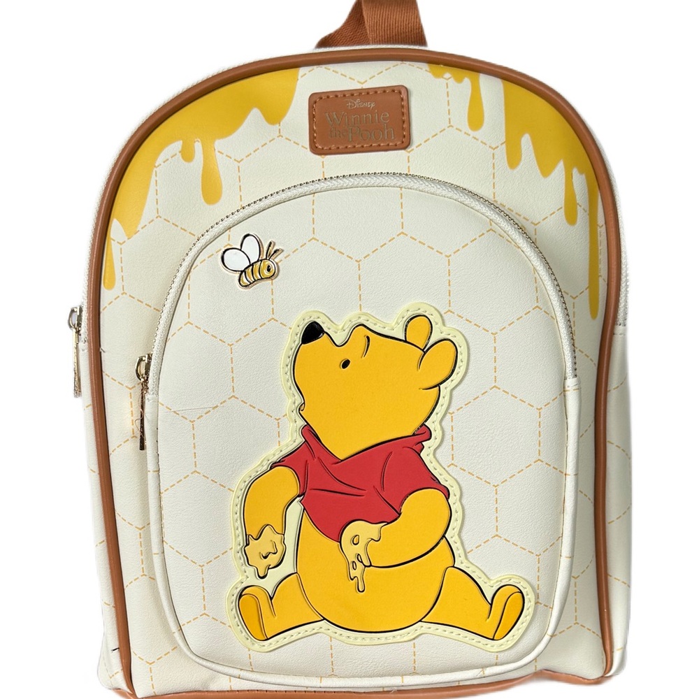 Disney- Winnie the Pooh small Backpack - Cream and Yellow